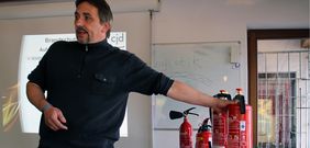 Schulung Brandschutzhelfer im CJD Homburg 