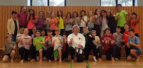 Gewaltschutztraining an der Freiwilligen Ganztagsschule des Saarpfalzgymnasiums Homburg
