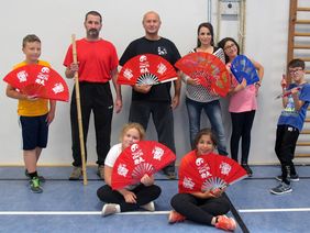 Die Teilnehmer vom Workshop Tai Chi und Judo