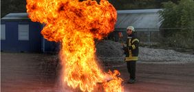Schulung Brandschutzhelfer im CJD Homburg 