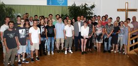 190 neue Jugendliche im CJD Homburg lernen in über 40 Berufen