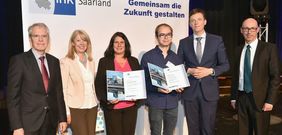 Auszeichnung der IHK Saarland für drei Auszubildende aus dem CJD Homburg als Landesbeste