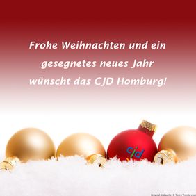 Das CJD Saarland wünscht ein gesegnetes Weihnachtsfest und einen guten Rutsch ins neue Jahr!