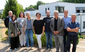 Besuch von der Kreisverwaltung und vom Jobcenter Saarlouis im CJD Homburg